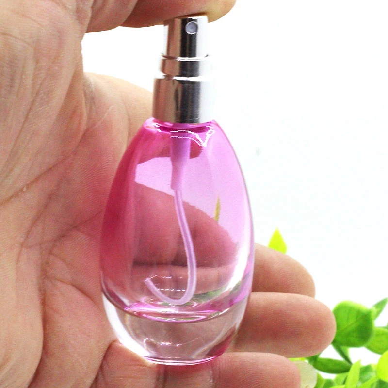 1 قطعة 20 مللي نموذج الكرتون مصغرة الزجاج الملون زجاجة عطر المحمولة التجميل إعادة الملء رذاذ الحاويات